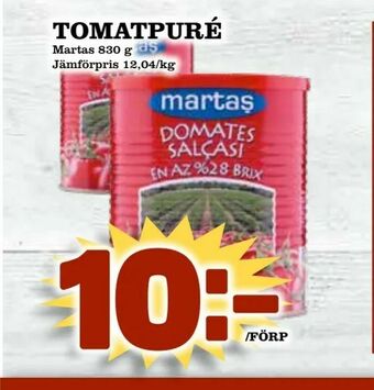 Matvärlden Tensta Tomatpuré erbjuda