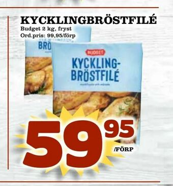 Supergrossen Kycklingbröstfilé erbjuda