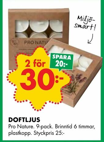 ÖoB Doftljus erbjuda