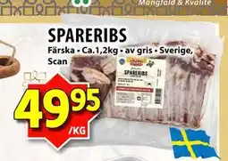 Matvärlden Tensta SPARERIBS erbjuda