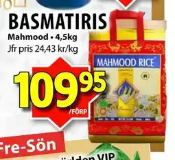 Matvärlden Tensta BASMATIRIS erbjuda