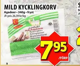 Matvärlden Tensta MILD KYCKLINGKORV erbjuda