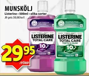 Matvärlden Tensta MUNSKÖLJ erbjuda
