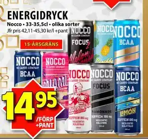 Matvärlden Tensta ENERGIDRYCK erbjuda