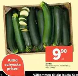 Coop Extra Zucchini erbjuda