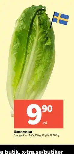 Coop Extra Romansallat erbjuda