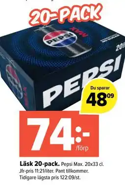 Coop Extra Läsk 20-pack erbjuda