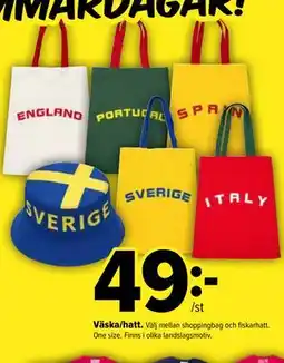 Coop Extra Väska/hatt erbjuda