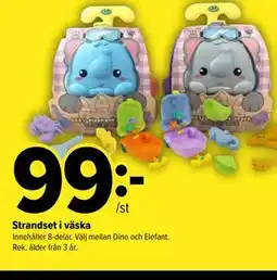 Coop Extra Strandset i väska erbjuda