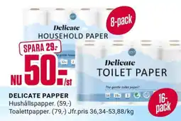 ÖoB DELICATE PAPER erbjuda