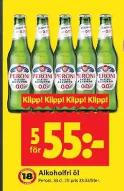 ICA Supermarket ALKOHOLFRI ÖL erbjuda