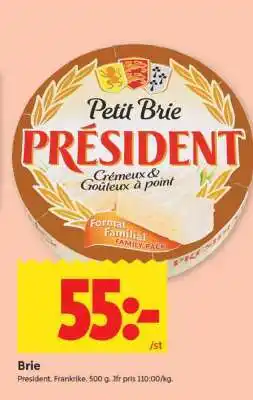 ICA Supermarket BRIE erbjuda