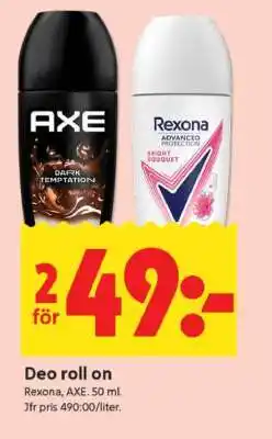 ICA Supermarket DEO ROLL-ON erbjuda