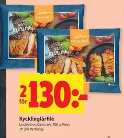ICA Supermarket KYCKLINGLÅRFILÉ erbjuda