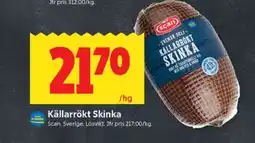 ICA Supermarket Källarrökt skinka erbjuda