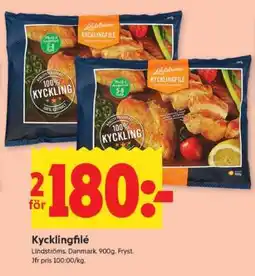 ICA Supermarket KYCKLINGFILÉ erbjuda