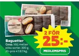 Stora Coop Baguetter erbjuda