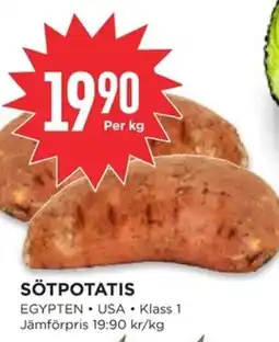 Willys Sötpotatis erbjuda