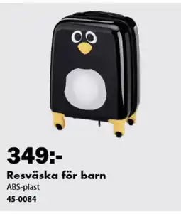 Biltema Resväska för barn erbjuda
