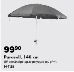 Biltema Parasoll erbjuda