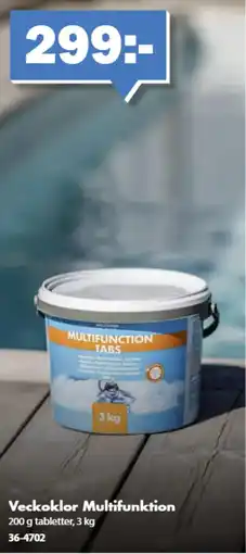 Biltema Veckoklor Multifunktion erbjuda