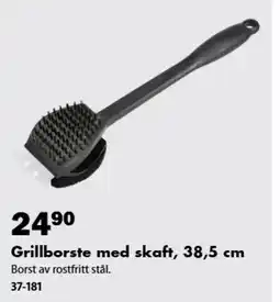 Biltema Grillborste med skaft erbjuda