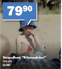 Biltema Strandhatt "Biltemakörv" erbjuda