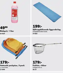 Biltema Självuppblåsande liggunderlag erbjuda