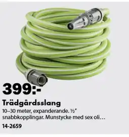 Biltema Trädgårdsslang erbjuda