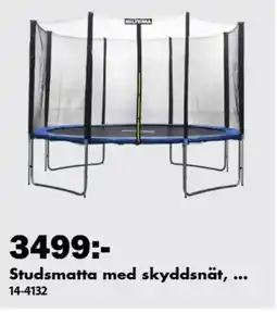 Biltema Studsmatta med skyddsnät, erbjuda