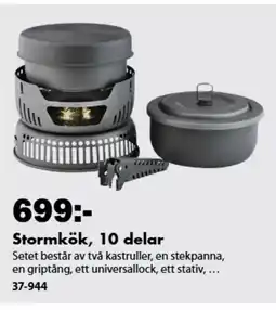 Biltema Stormkök erbjuda