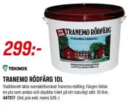Tools Tranemo rödfärg erbjuda