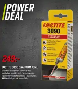 Tools Loctite 3090 snabblim erbjuda