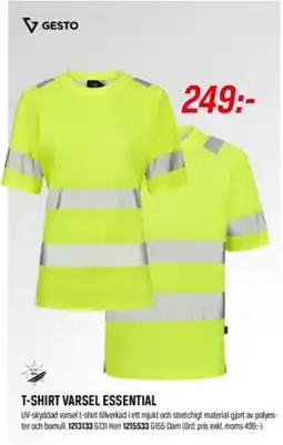 Tools T-shirt Varsel essential erbjuda