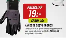 Tools Handske gesto kronos erbjuda