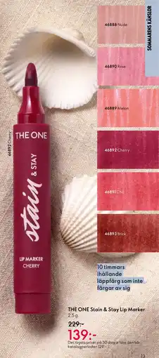 Oriflame THE ONE Stain & Stay Lip Marker erbjuda