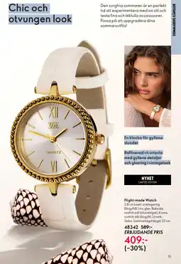 Oriflame Flight-mode Watch erbjuda