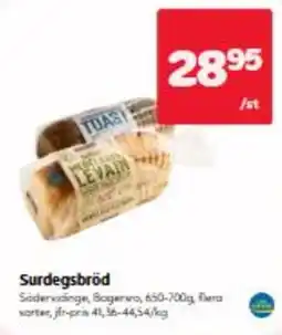 Hemköp Surdegsbröd erbjuda