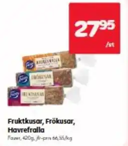 Hemköp Fruktkusar, Frökusar, Havrefralla erbjuda