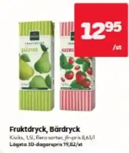 Hemköp Fruktdryck, Bärdryck erbjuda