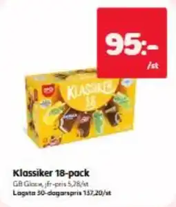 Hemköp Klassiker 18-pack erbjuda
