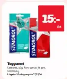 Hemköp Tuggummi erbjuda