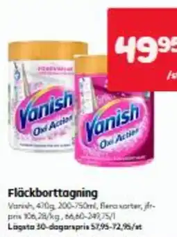 Hemköp Fläckborttagning erbjuda