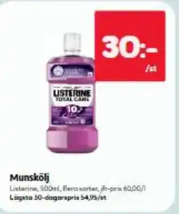 Hemköp Munskölj erbjuda