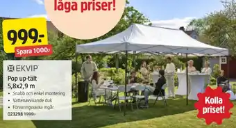 Pop up-tält