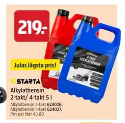 Jula Alkylatbensin 2-takt/ 4-takt 51 erbjuda