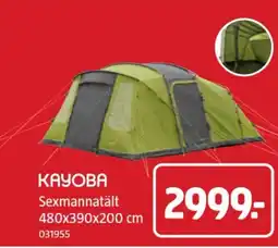 Jula KAYOBA Sexmannatält erbjuda