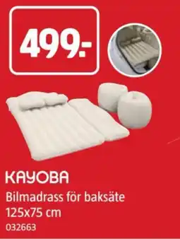 Jula Bilmadrass för baksäte erbjuda