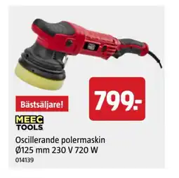 Jula Oscillerande polermaskin 0125 mm 230 V 720 W erbjuda