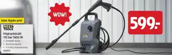 Jula Högtryckstvätt 110 bar 1400 W erbjuda